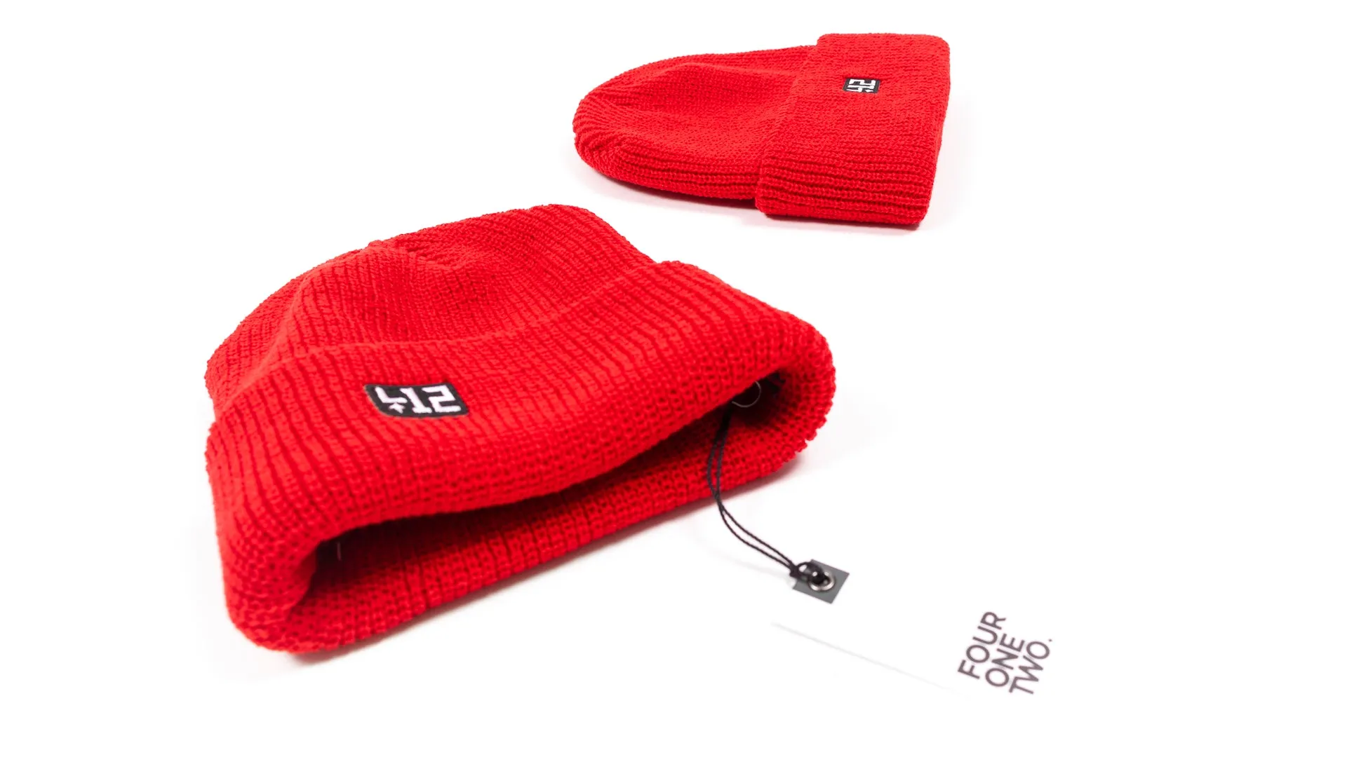 412® Ribbed Knit Beanies