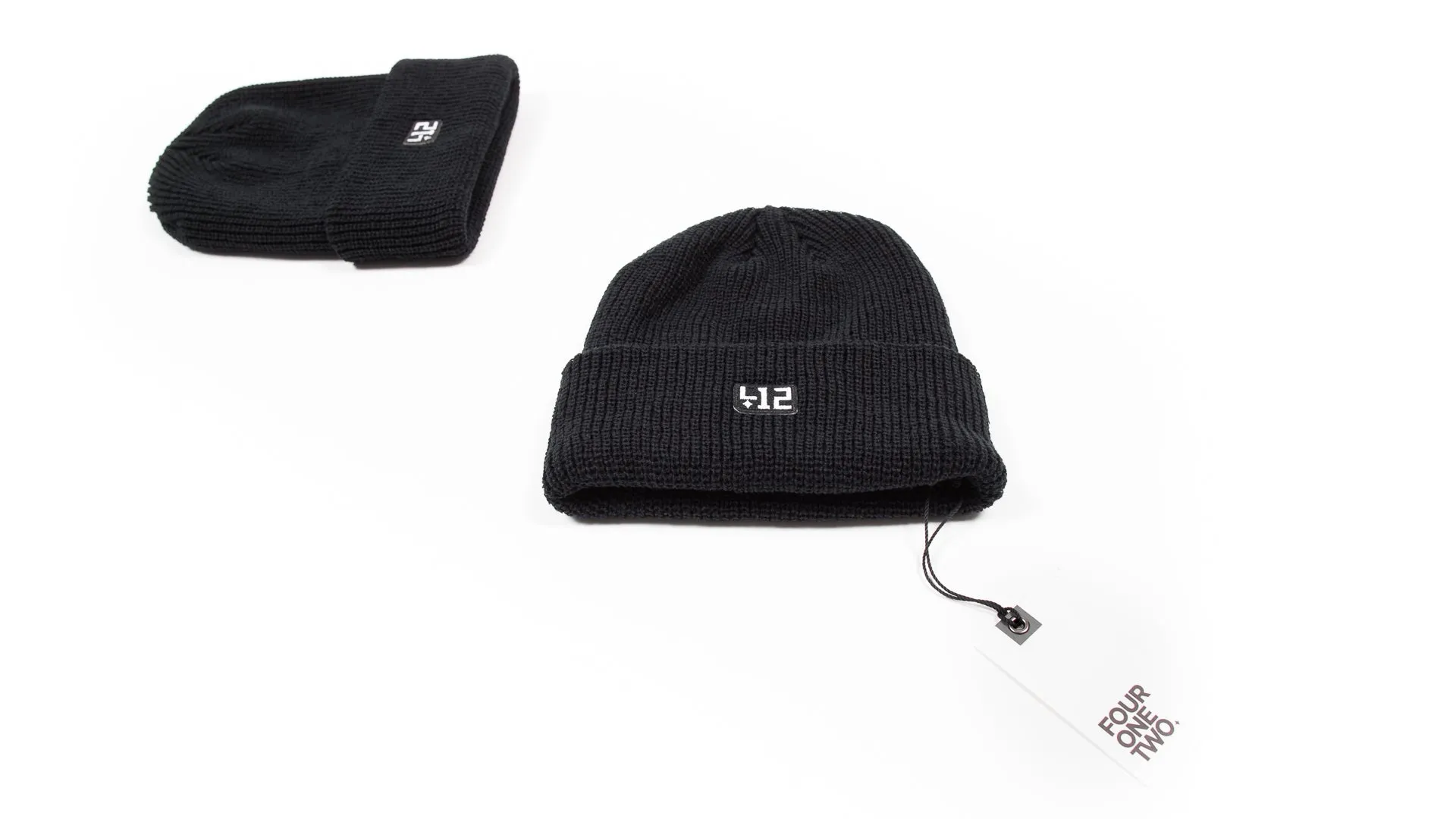 412® Ribbed Knit Beanies