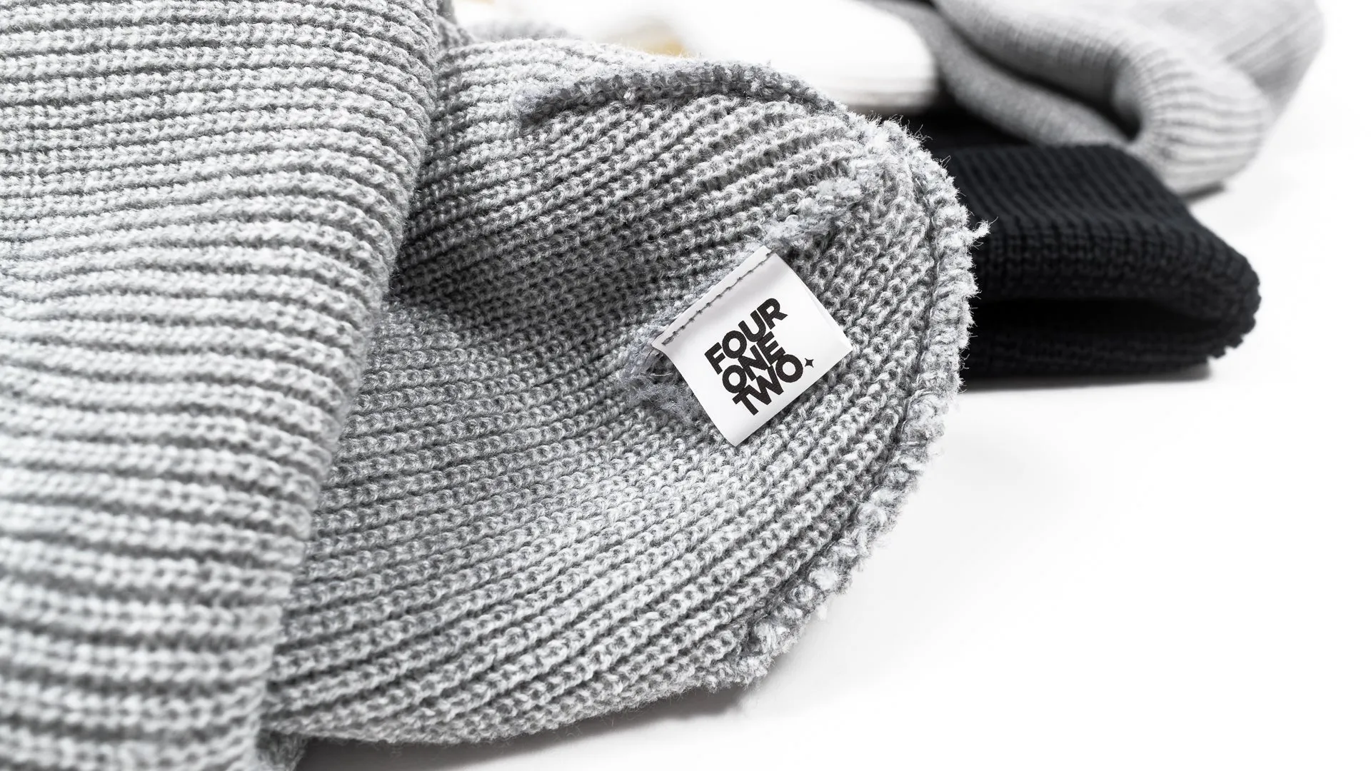 412® Ribbed Knit Beanies