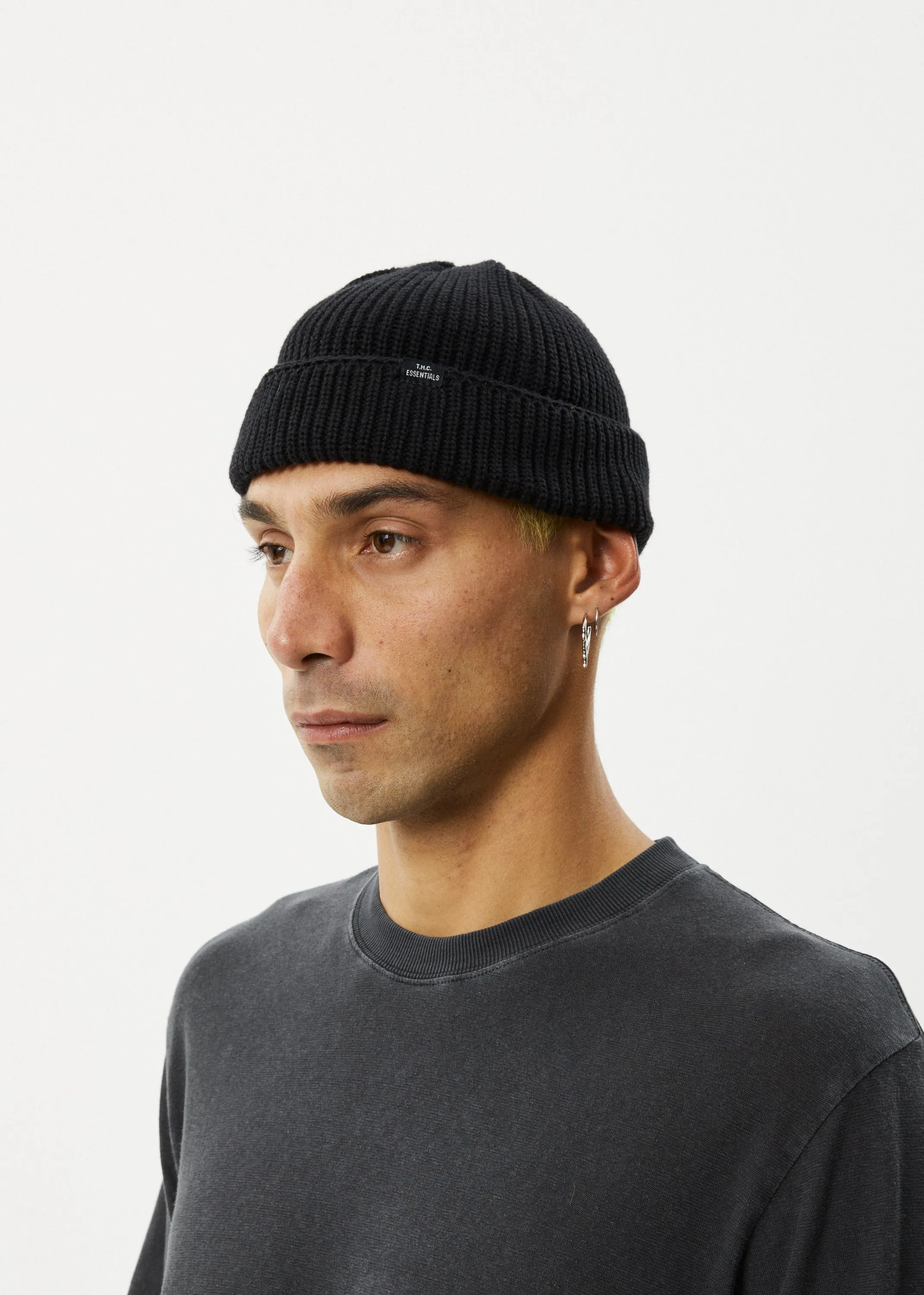 AFENDS Mens THC - Beanie - Black