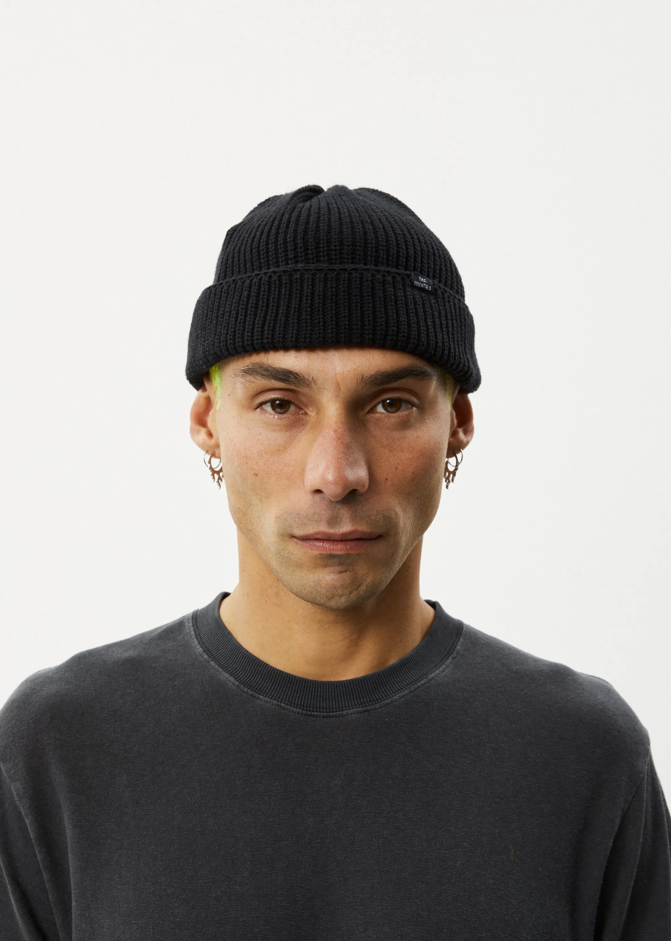 AFENDS Mens THC - Beanie - Black