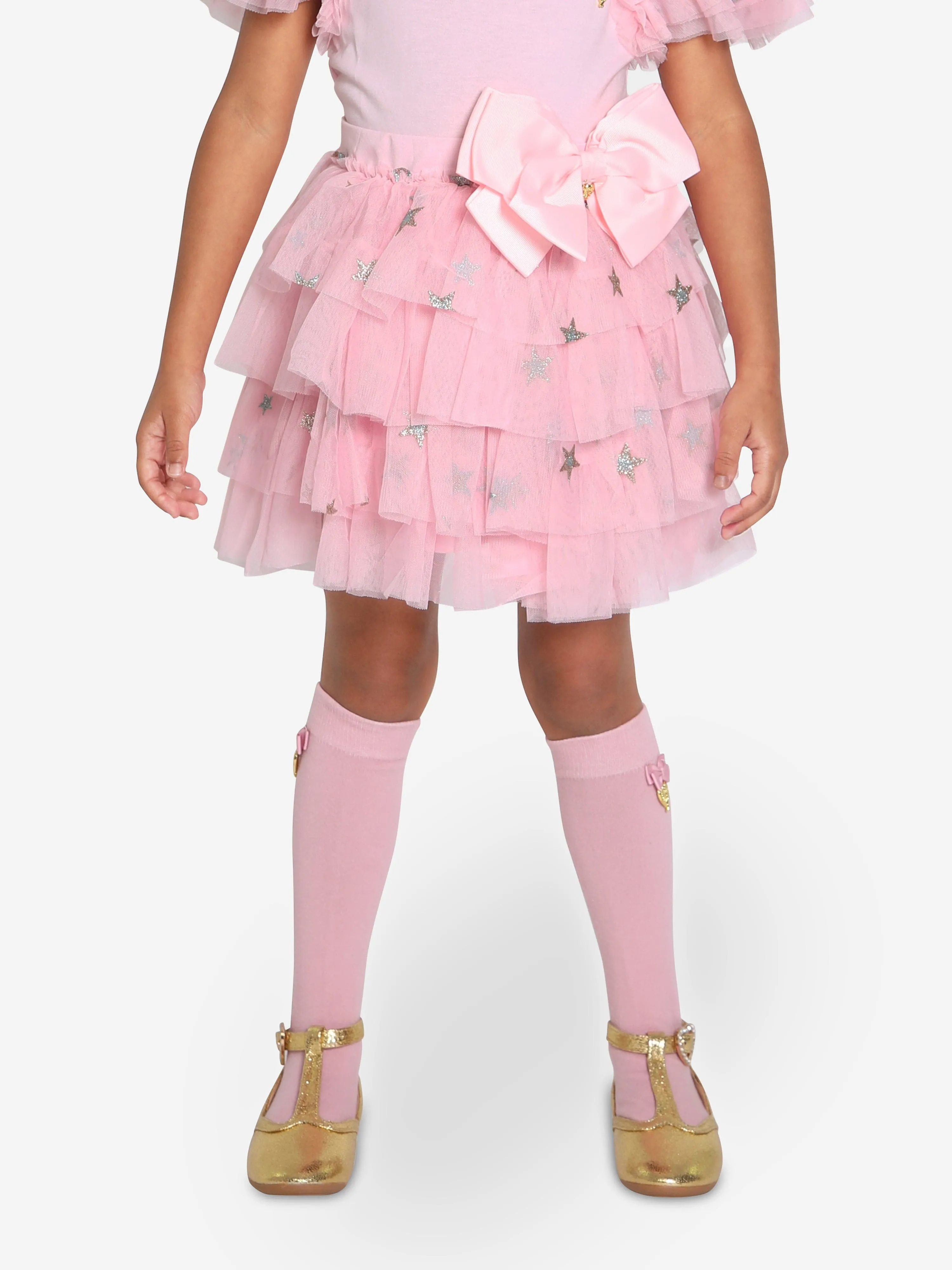 Angels Face Girls Abbie Star Skirt in Pink