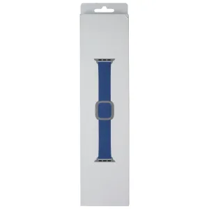 Apple (40mm) Leather Modern Buckle Band for Apple Watch - Cape Cod Blue - (M)