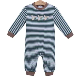 Applique Romper - Mallard