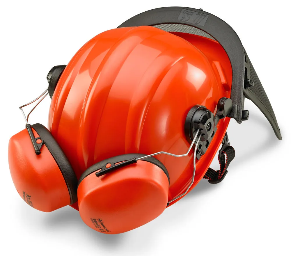 B Brand Orange Forestry Helmet Kit