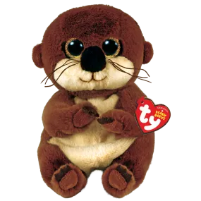 Beanie Babies: Mitch Otter Brown Belly Regular