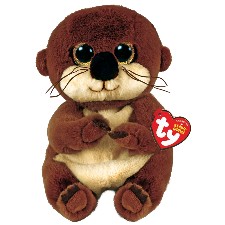 Beanie Babies: Mitch Otter Brown Belly Regular