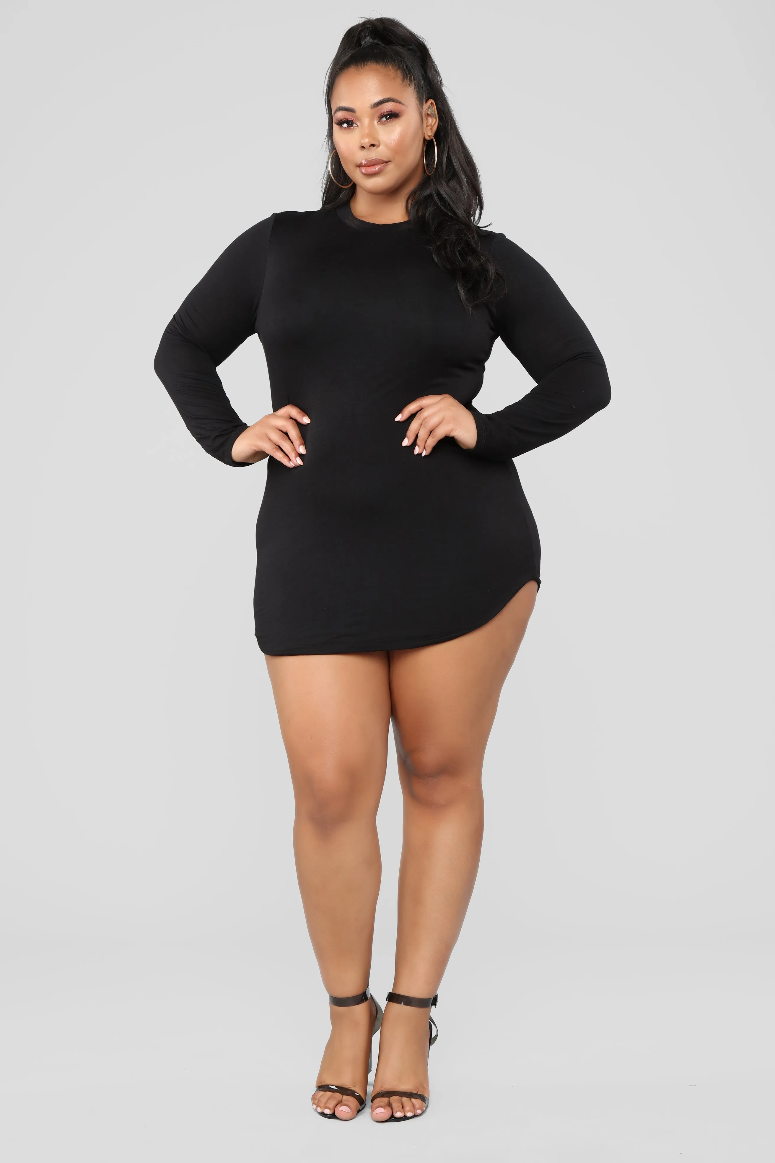 Beverly Hills Tunic - Black