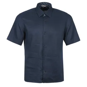 BOSS Lukka 24F SS Shirt in Navy