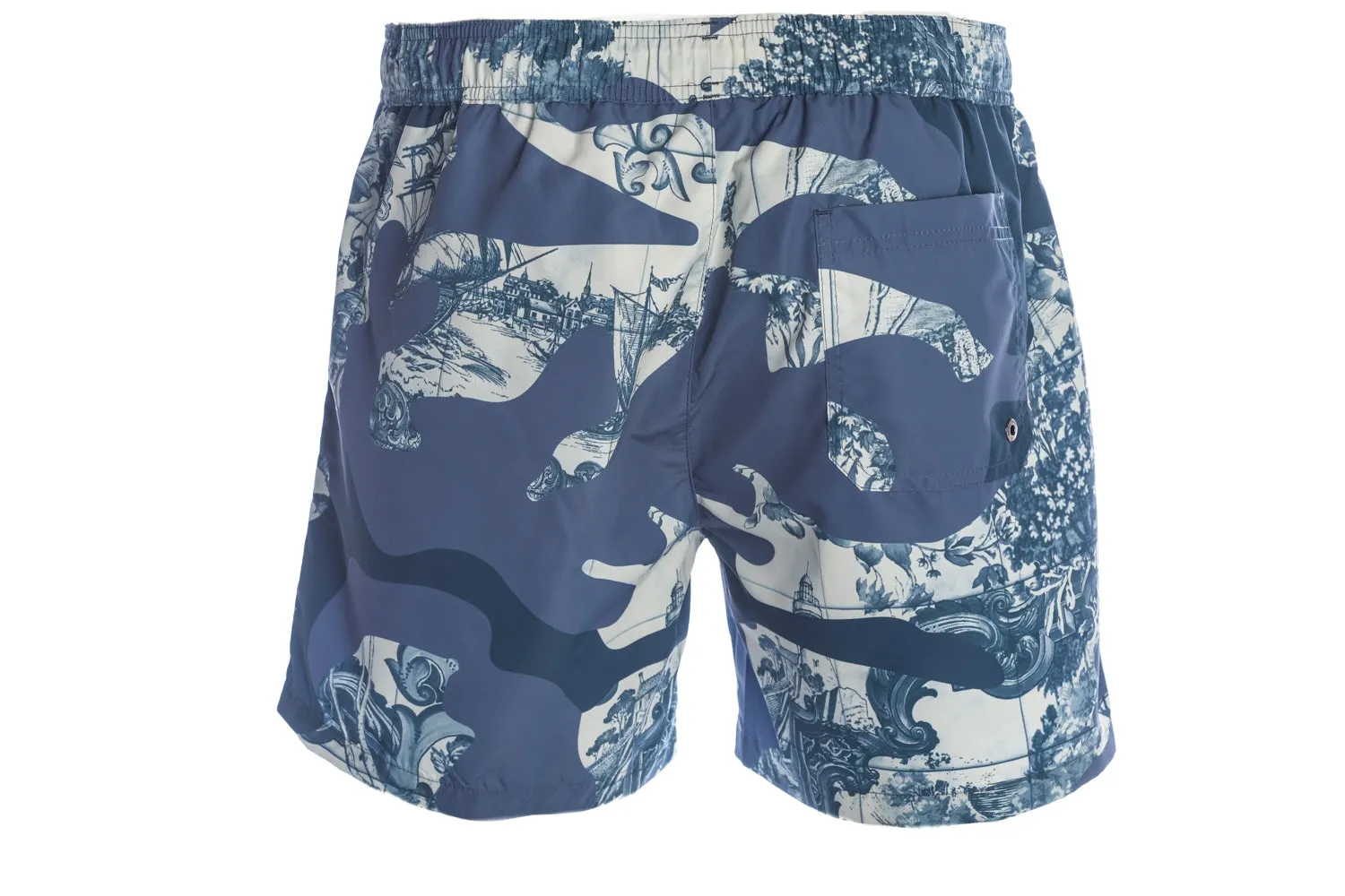 BOSS Spotfish Swim Short in Blue