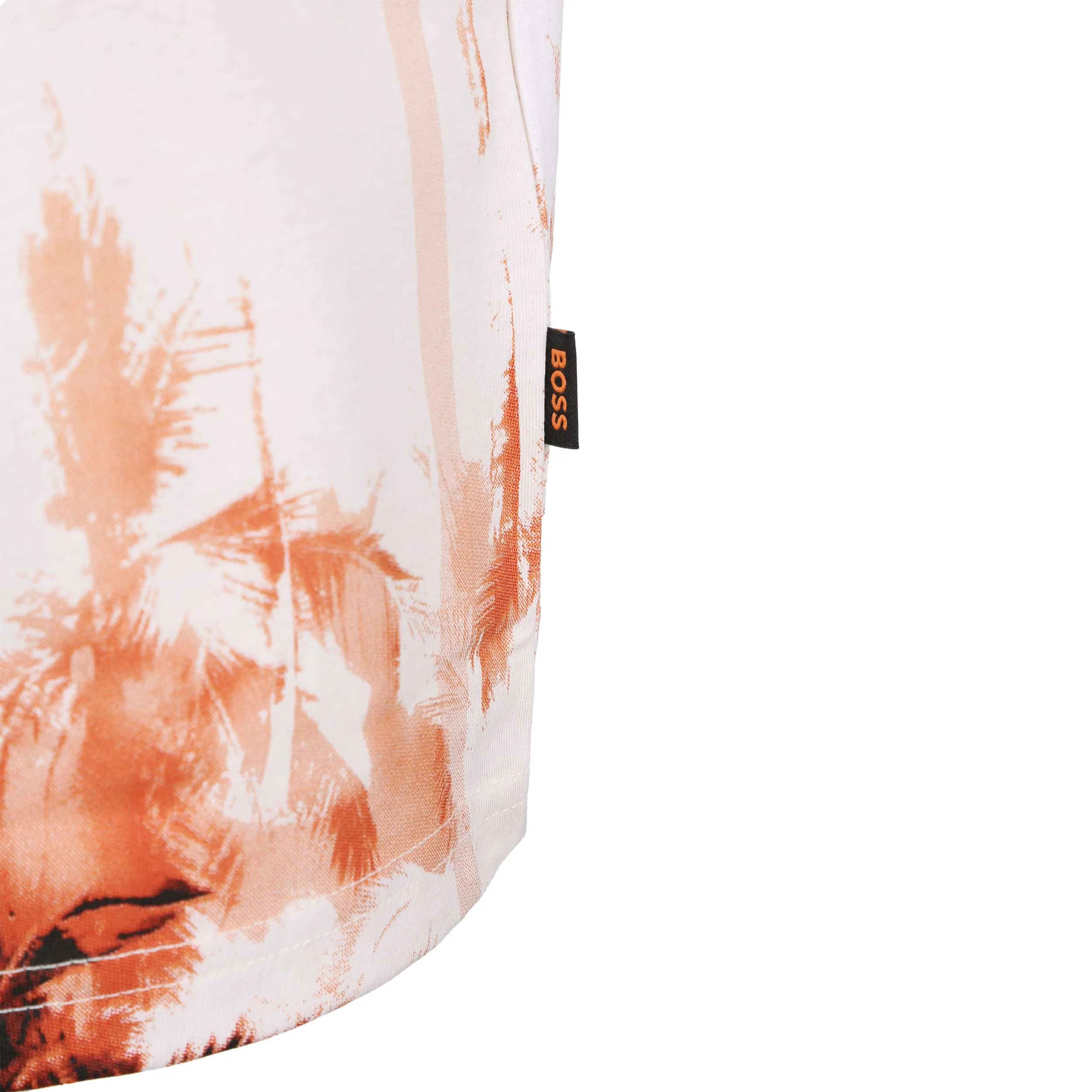 BOSS Teesummer T Shirt in Burnt Orange