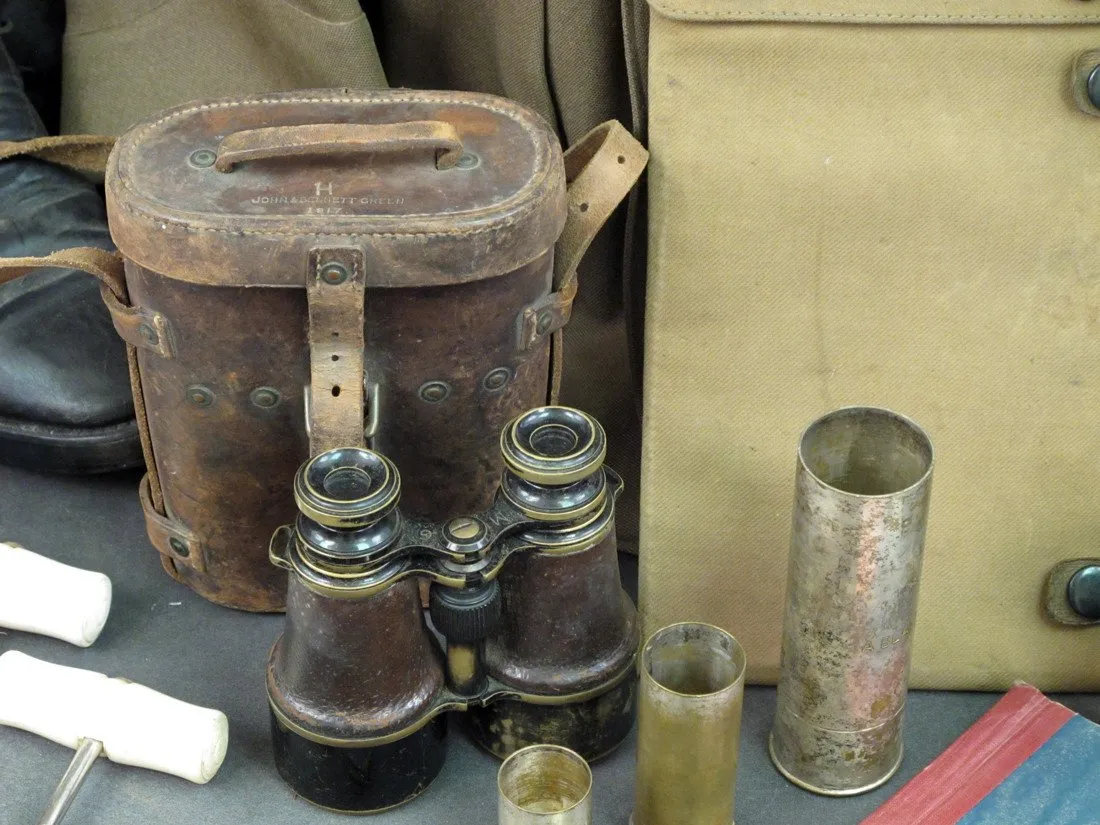 British WWII Royal Artillery Named Officer Uniform and Personal Possessions Set