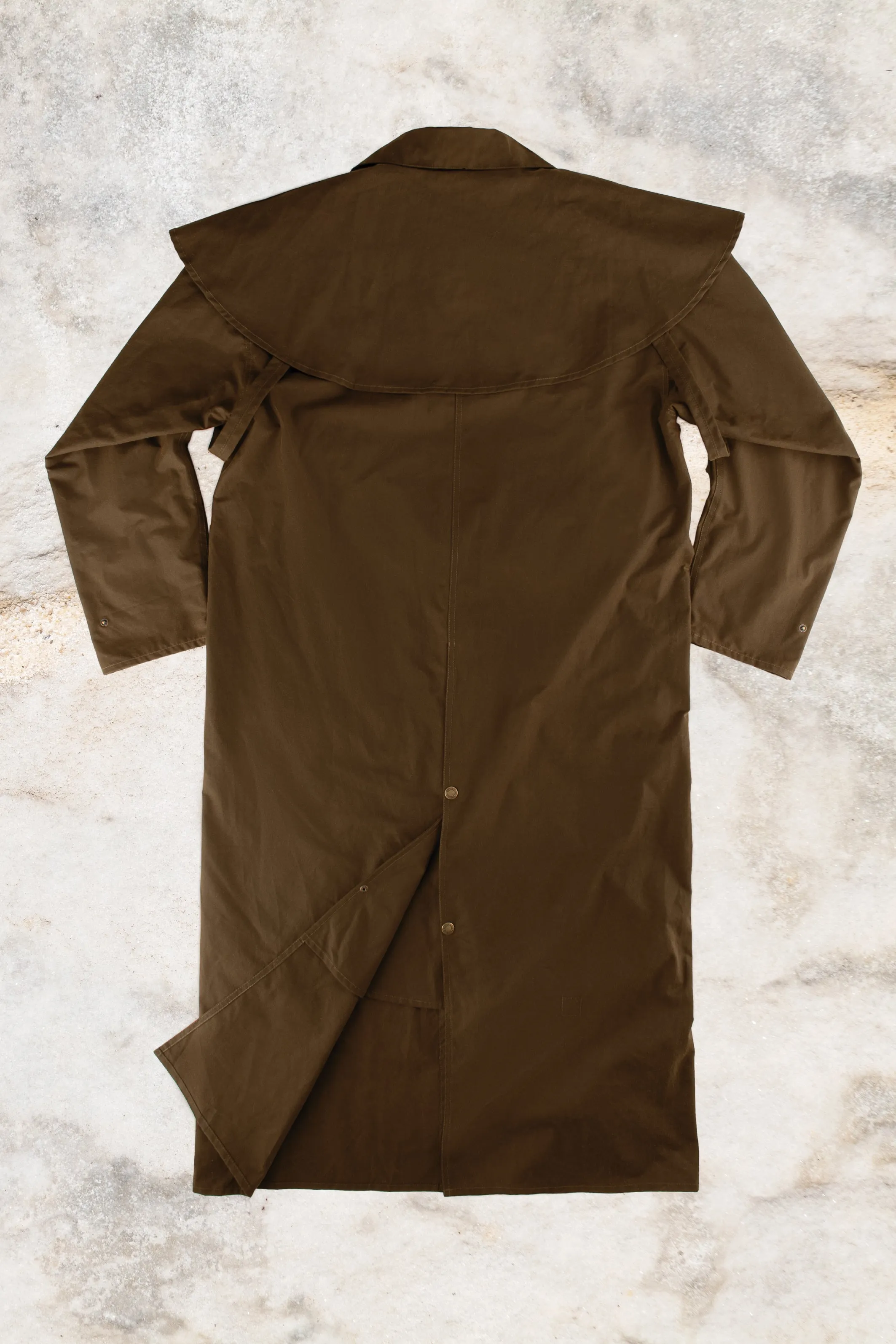 Burke & Wills Stockman Long Coat I Bronze