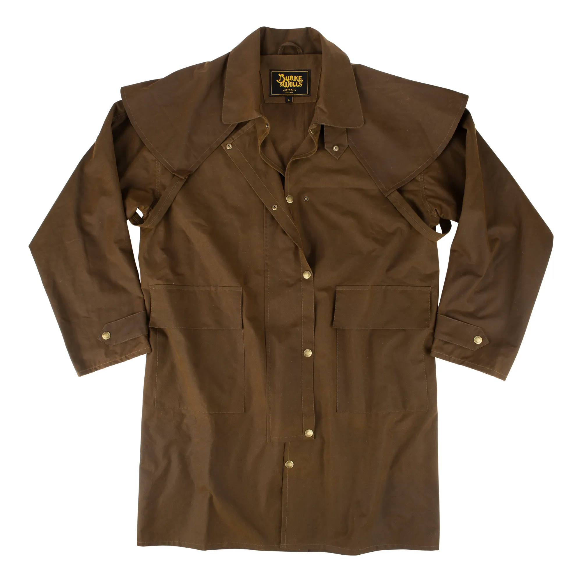 Burke & Wills Stockman Short Coat I Bronze