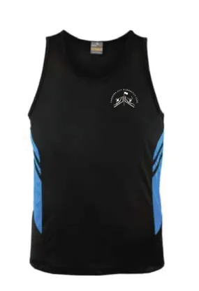 Canberra City Black Singlet