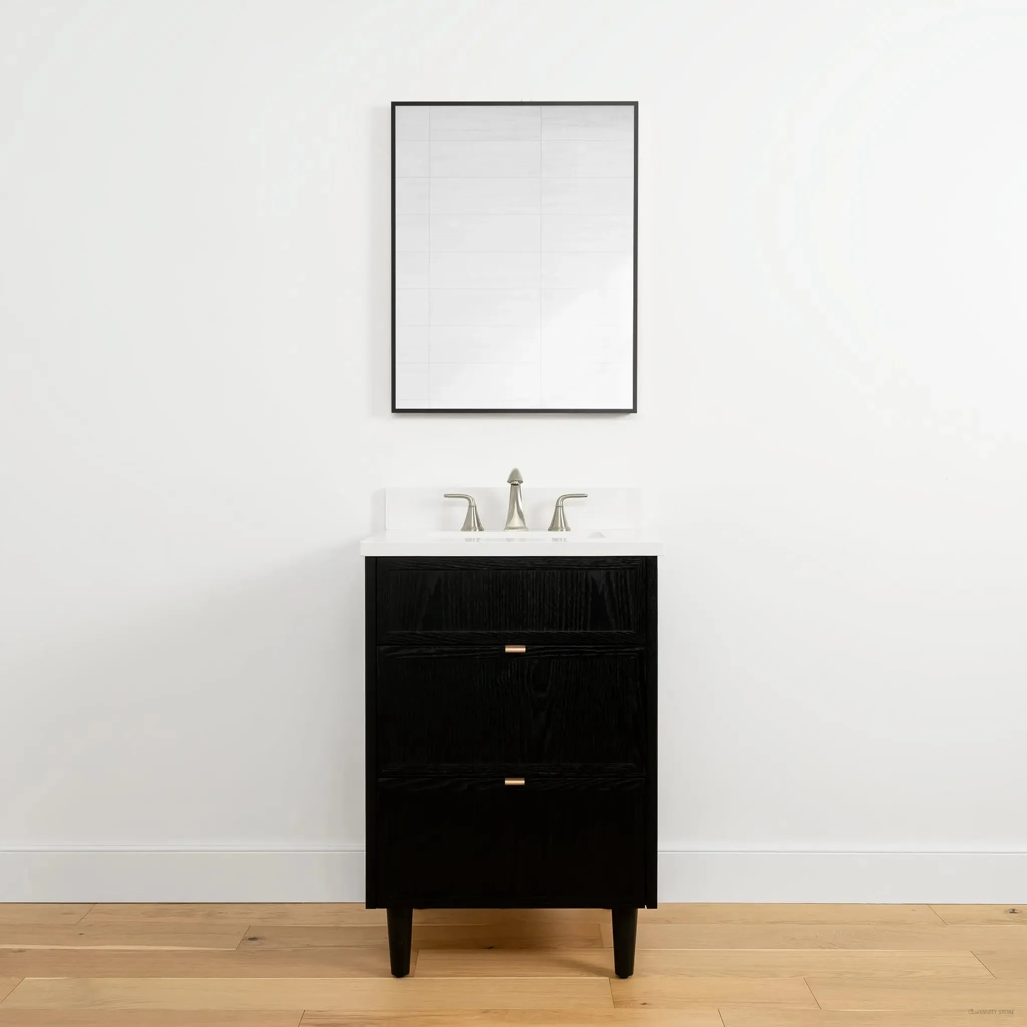 Cape Breton 24" Blackened Oak Bathroom Vanity