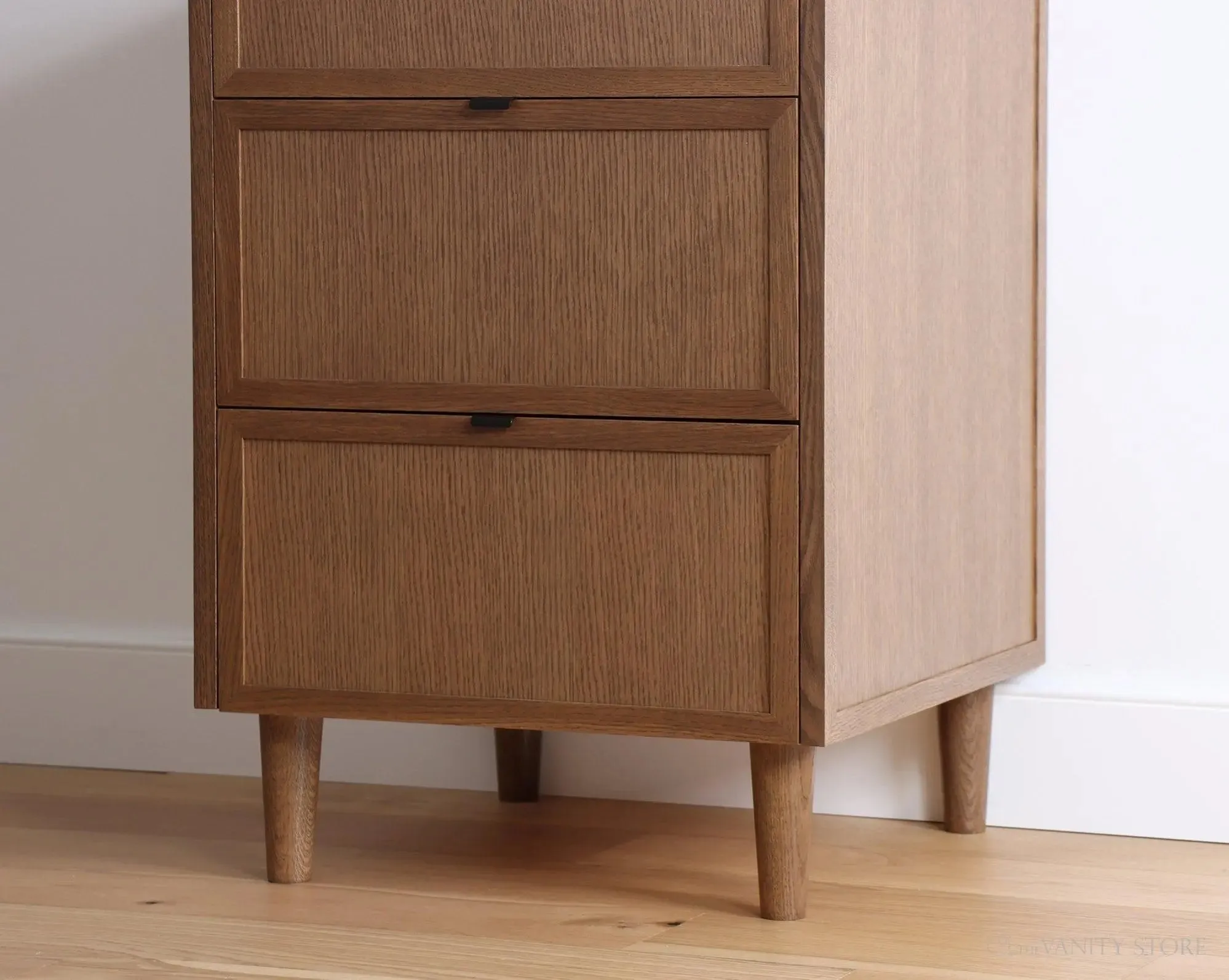 Cape Breton 24" Mid Century Oak Bathroom Vanity