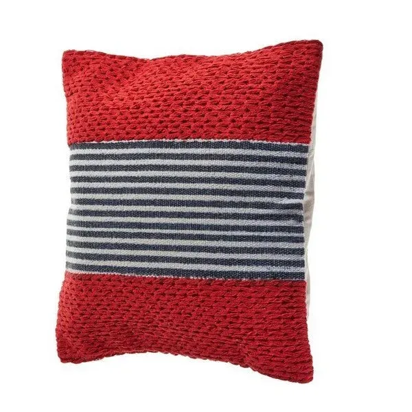 Cape Cod 07428RBL Red/Blue Pillow