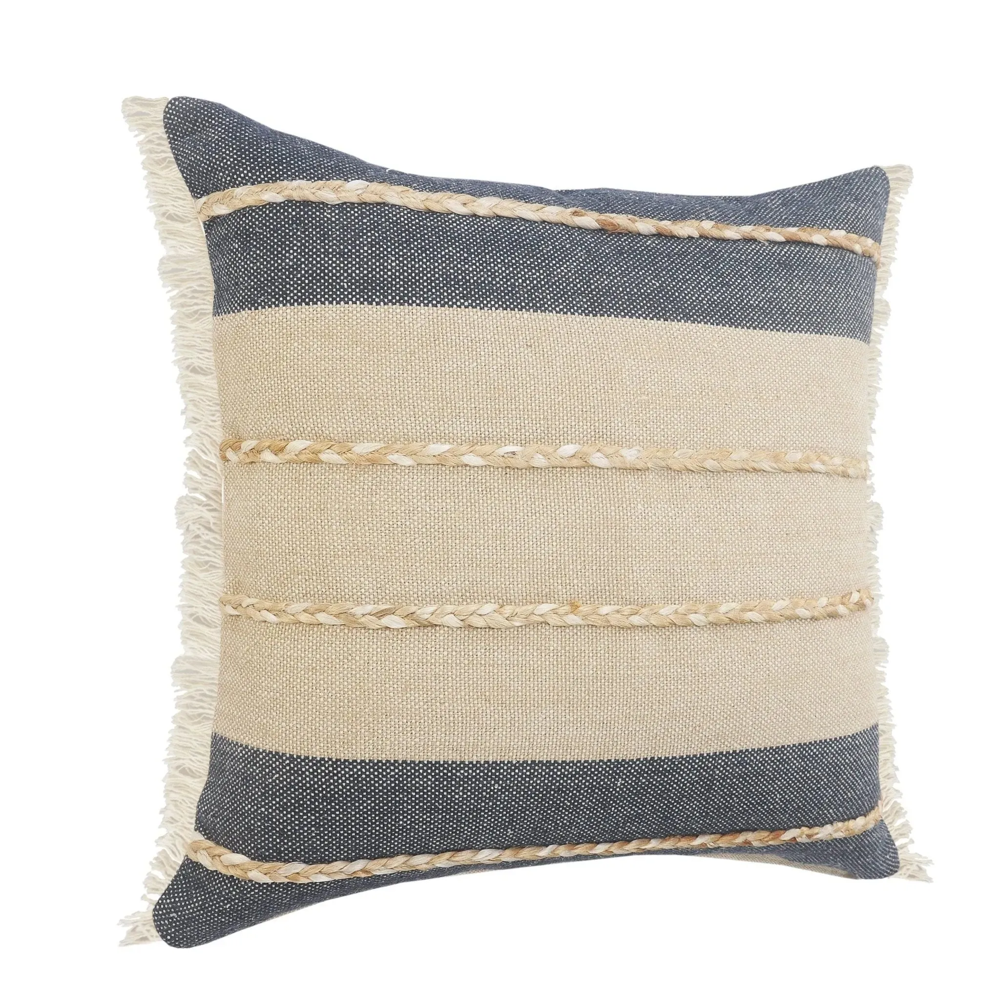 Cape Cod Lr07638 Denim/Taupe Pillow