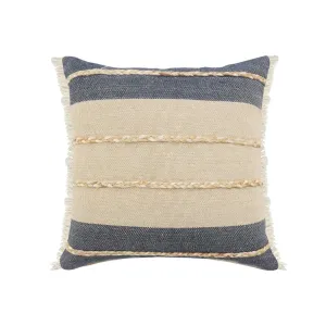 Cape Cod Lr07638 Denim/Taupe Pillow