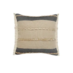 Cape Cod Lr07640 Black/Taupe Pillow