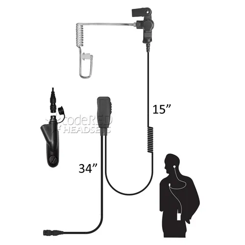 Code Red Headsets Sherlock QD Lapel Microphone