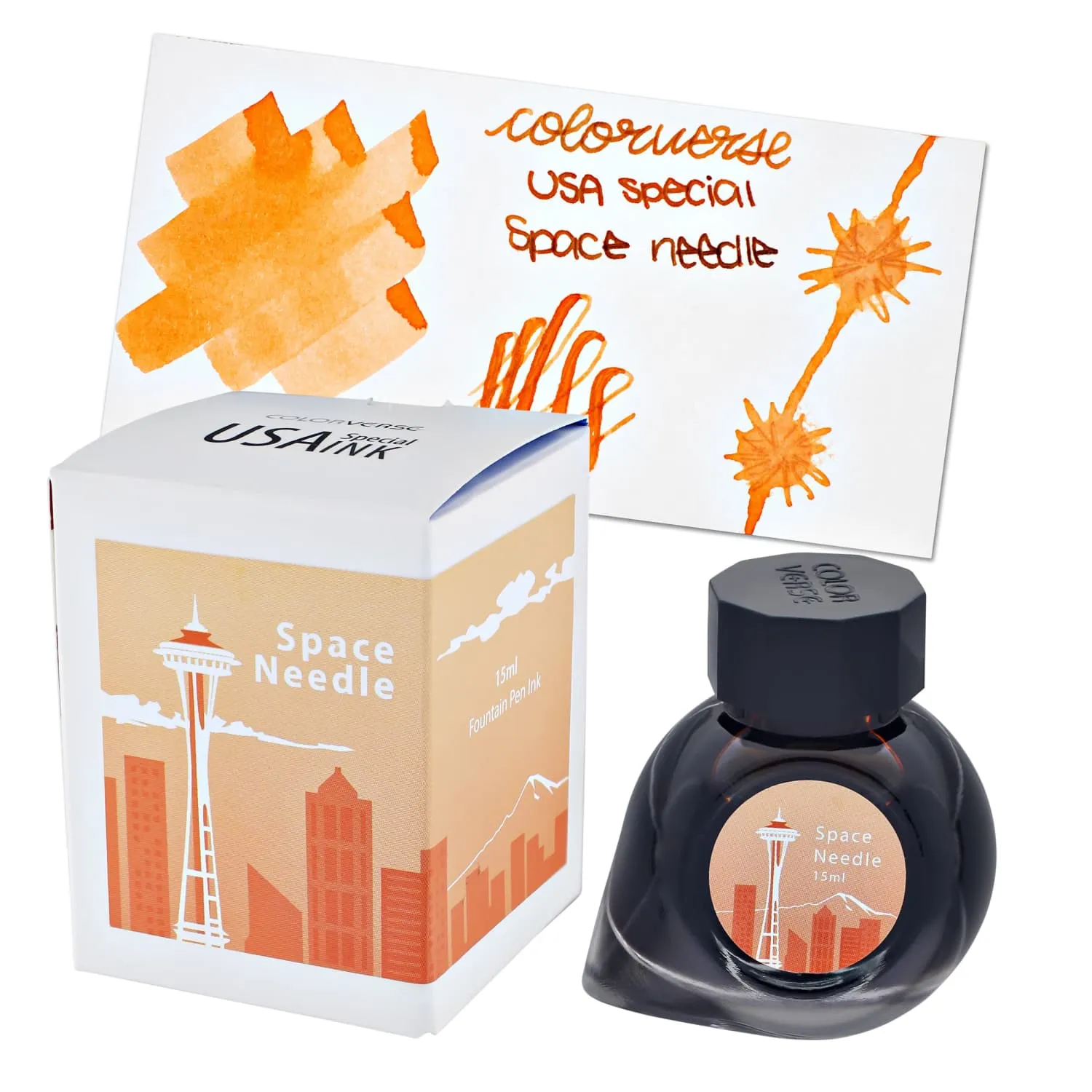 Colorverse USA Special Bottled Ink in Washington (Space Needle) - 15mL