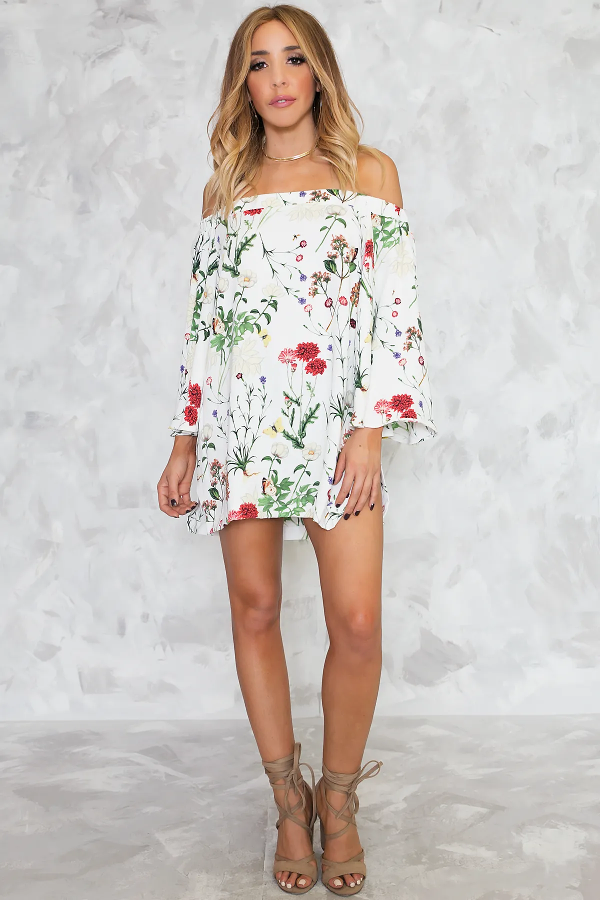 Coming After You Floral Tunic