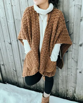 Crochet Kit - Golden Hour Cape