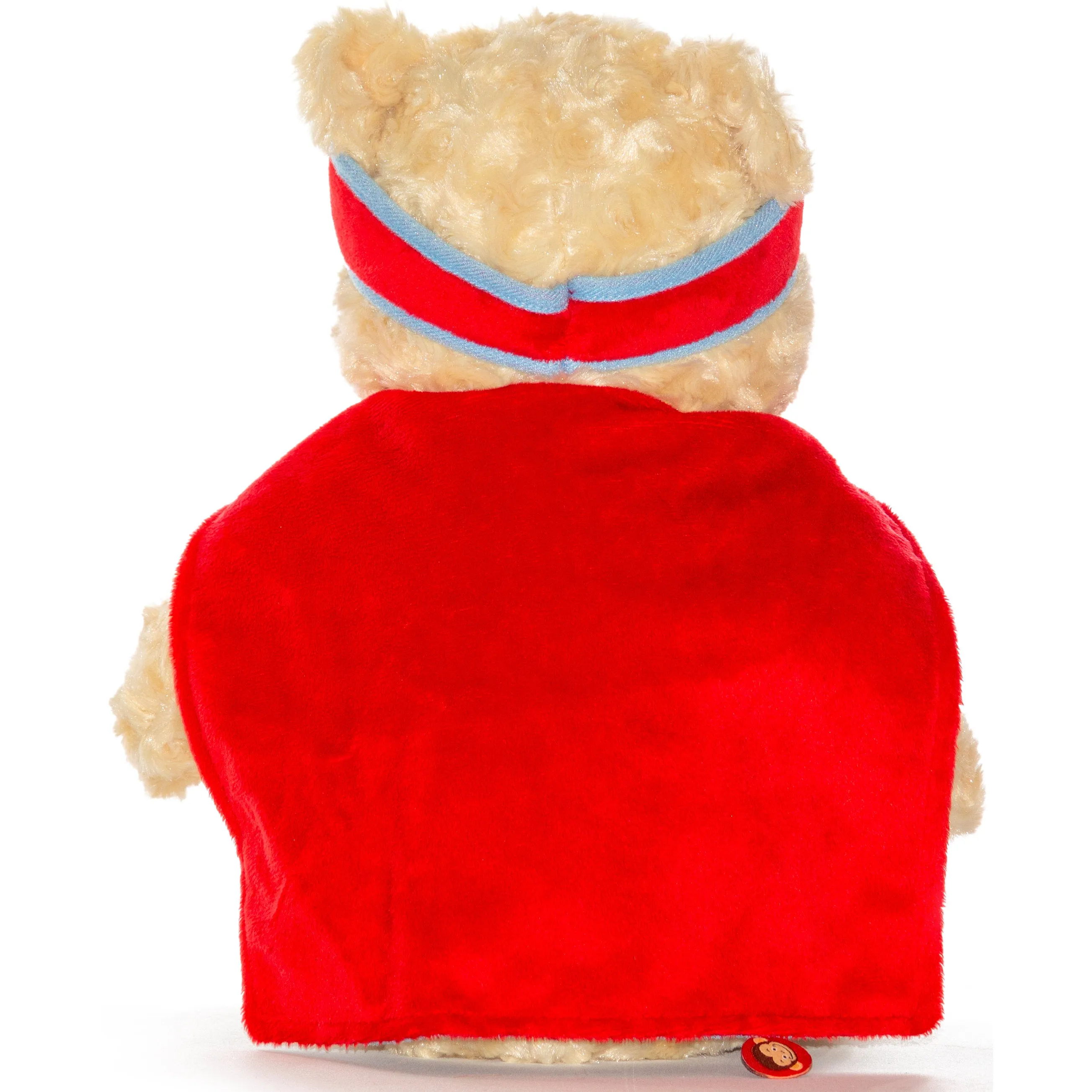 Cubbies Classic Collection Embroidery Blank - Cubbyford Red/Blue Superhero Teddy Bear