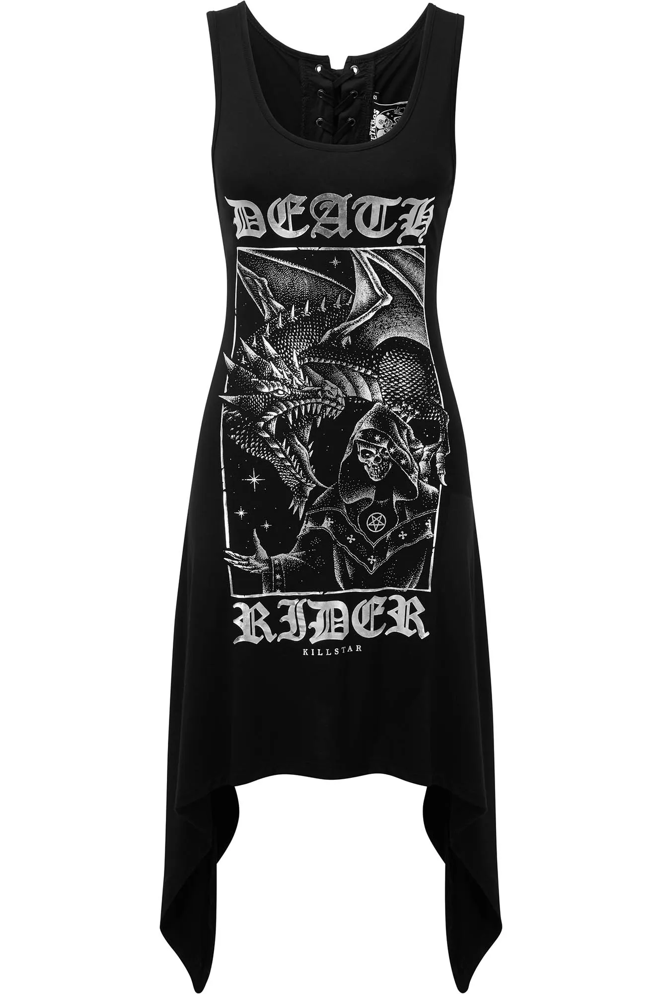 Death Rider Lace Up Tunic