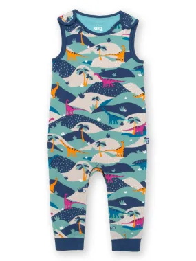 Dino journey dungarees