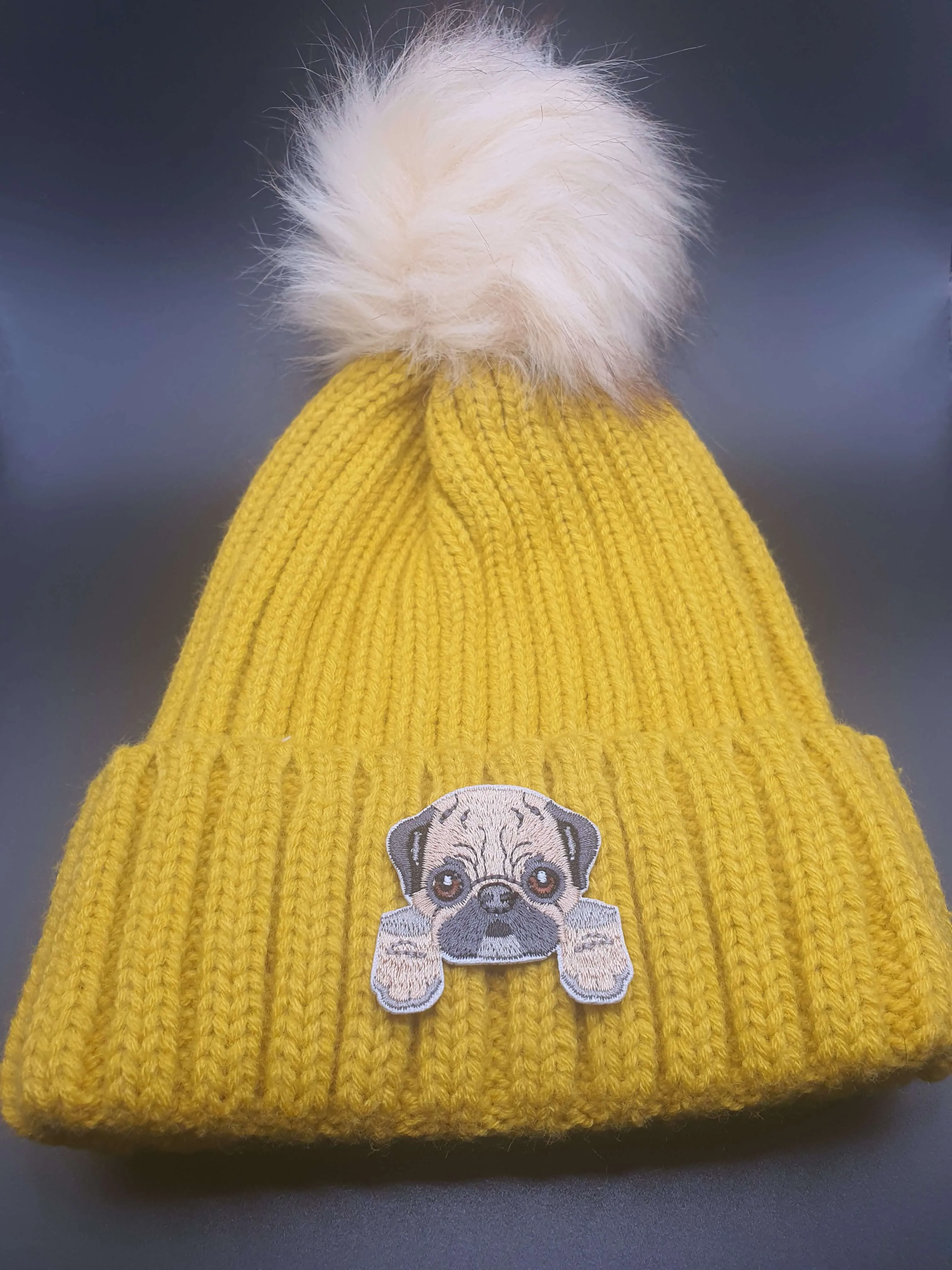 Dog Themed Knitted Beanies