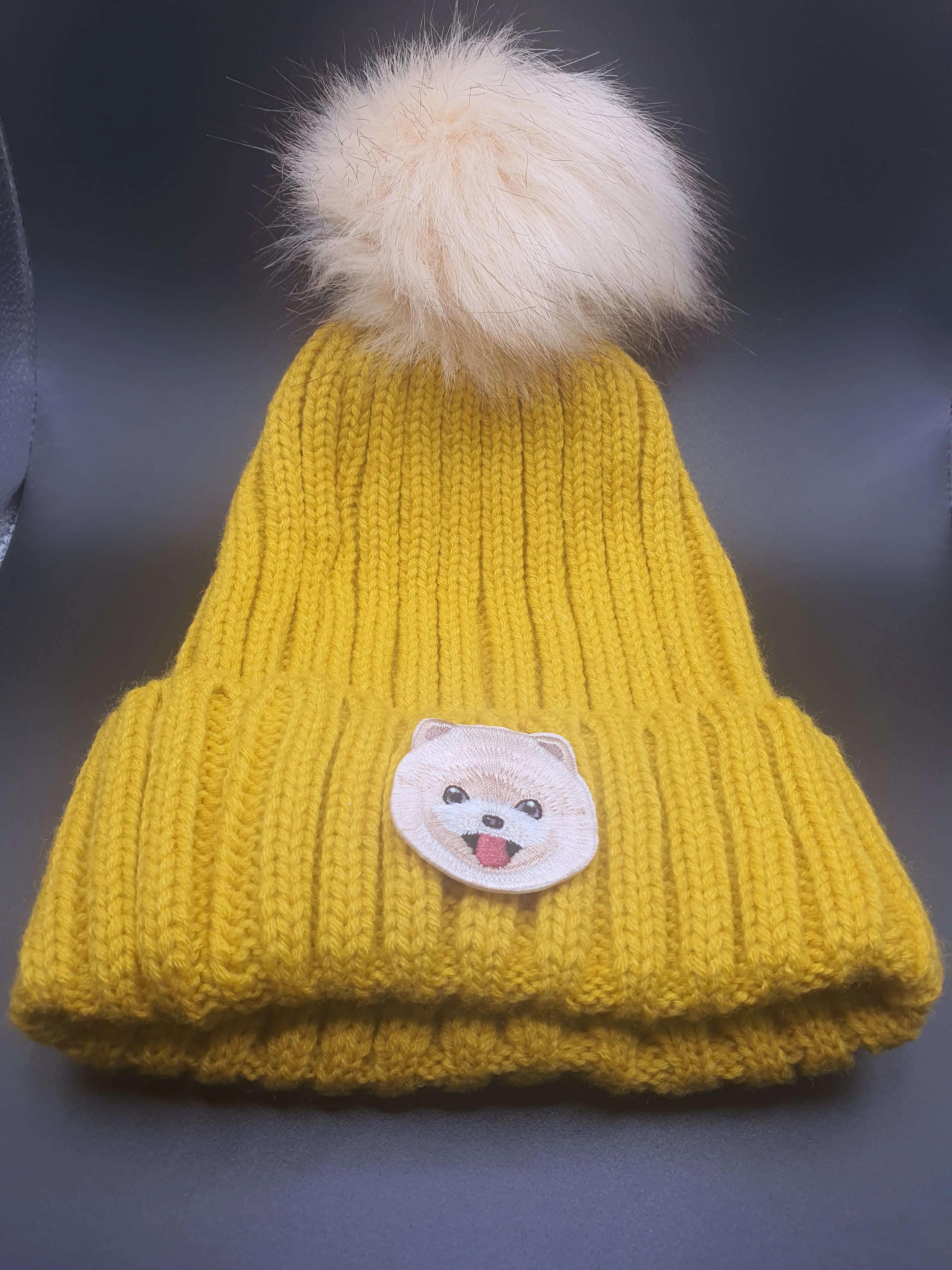 Dog Themed Knitted Beanies