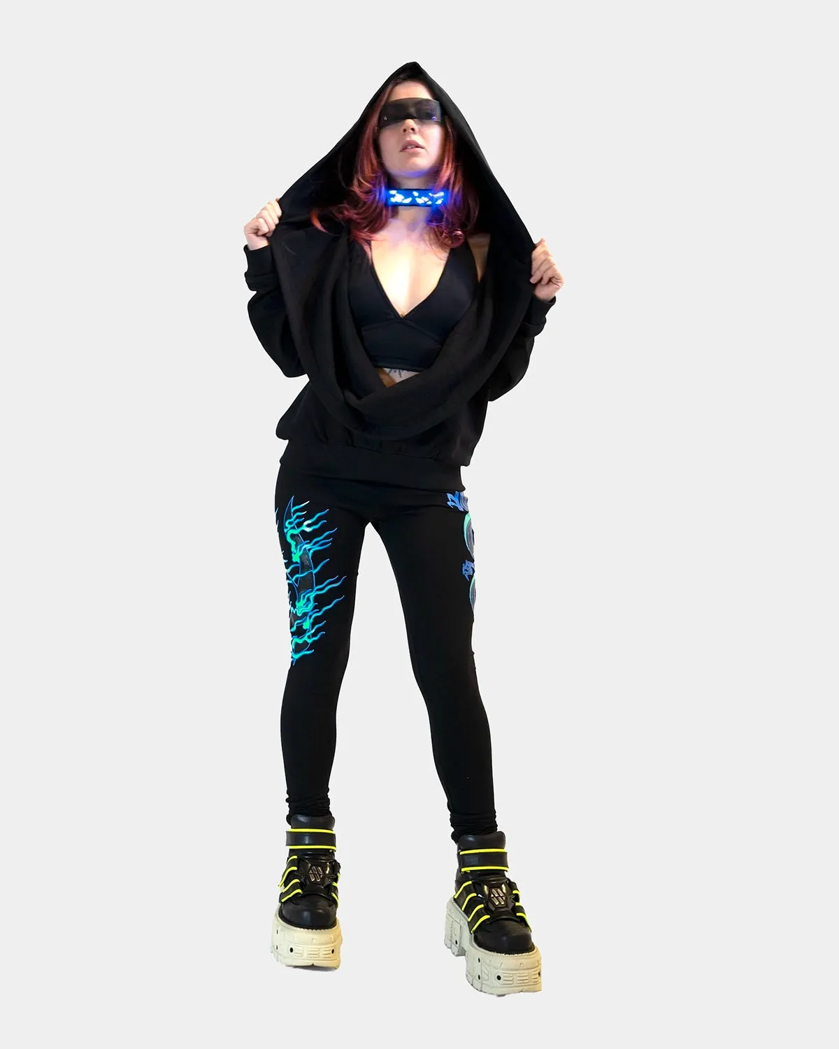 DRAGONITE DRAPE TUNIC HOODIE