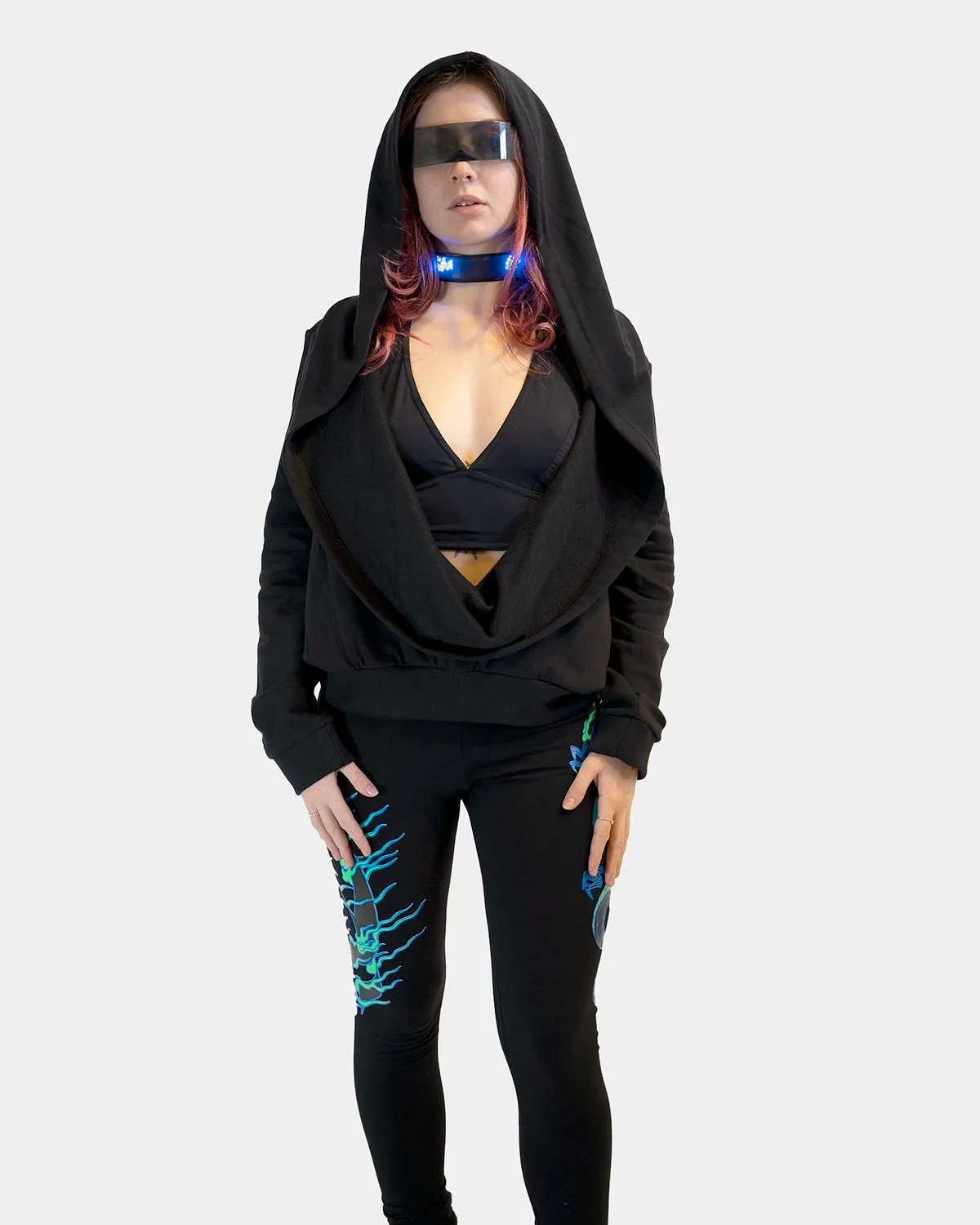 DRAGONITE DRAPE TUNIC HOODIE