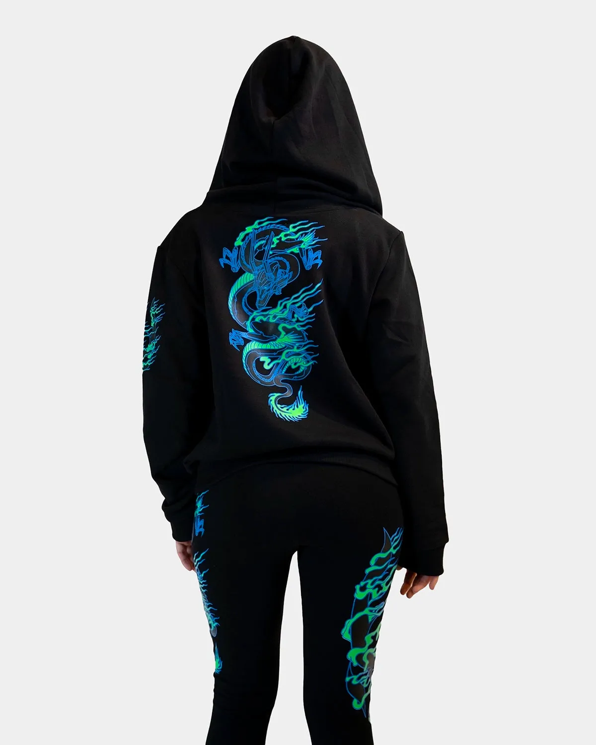 DRAGONITE DRAPE TUNIC HOODIE