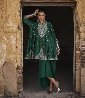 Emerald Green Tunic Set