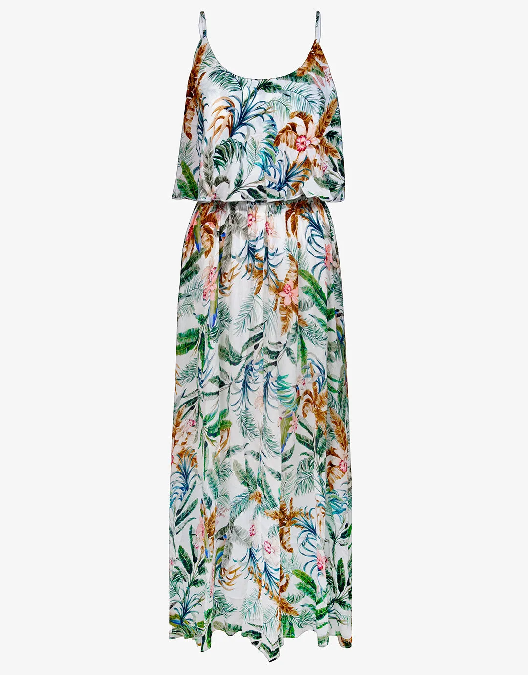 Exotic Dive Maxi Dress - Retro Tropics