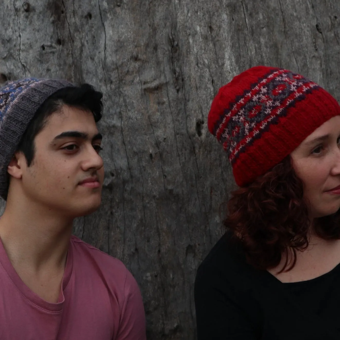 Fair Trade Ethical Woollen Beanie in Patterned Design