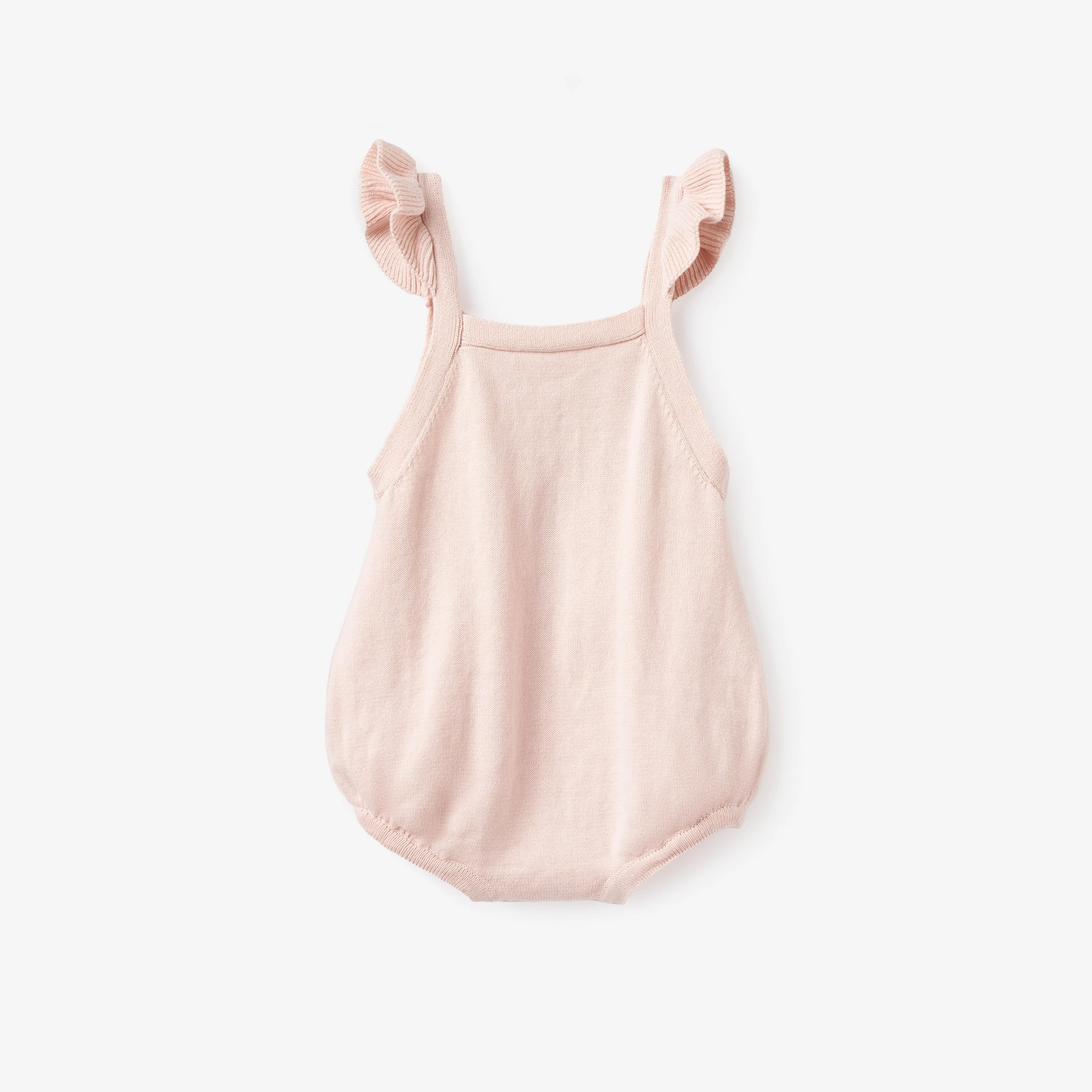 Flutter Sleeve Bunny Baby Bubble Romper