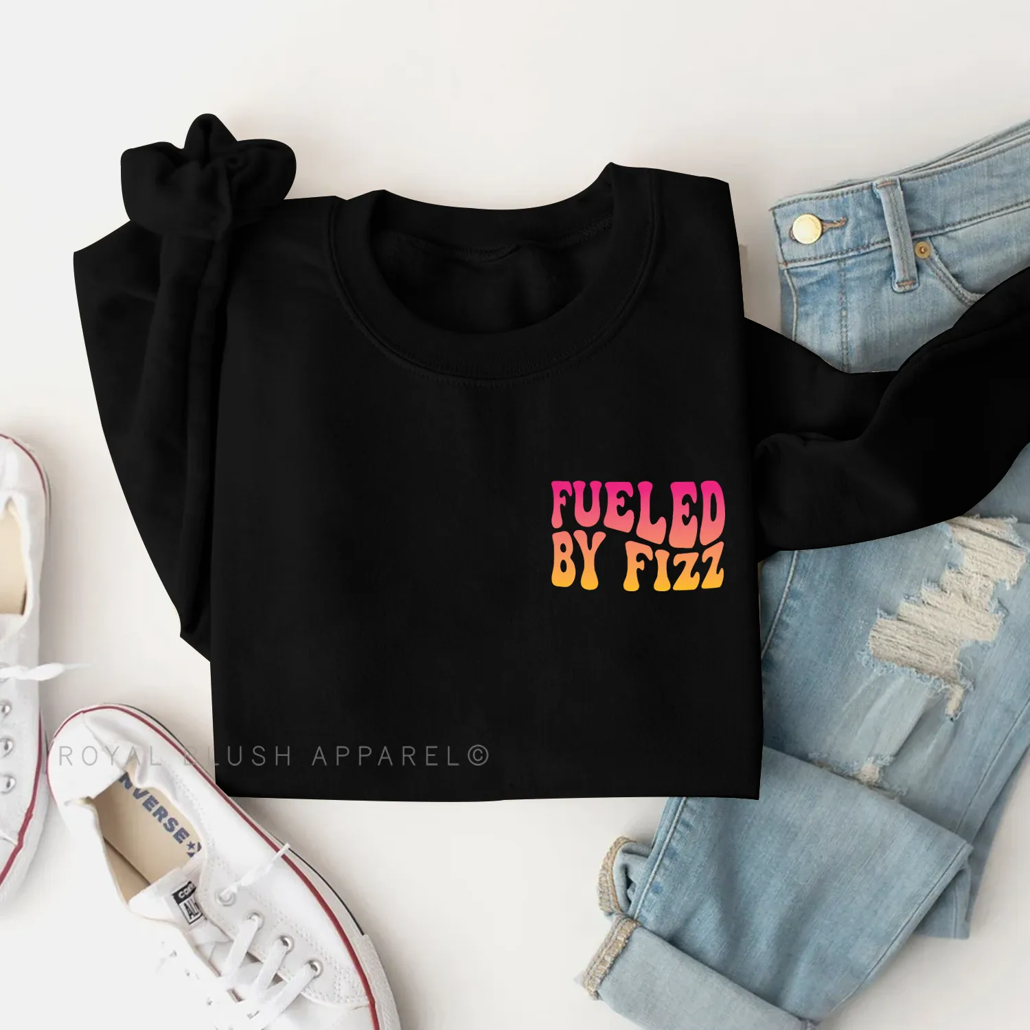 Fueled By Fizz Left Chest Sweatshirt