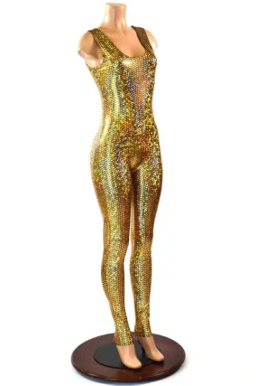 Gold Mermaid Tank Catsuit