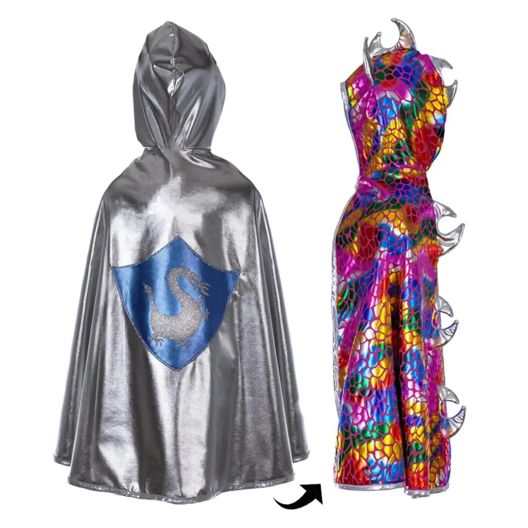 Great Pretenders Dragon Knight Reversible Cape