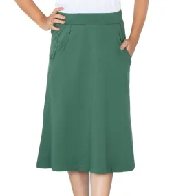 Green A-Line Skirt [FINAL SALE]