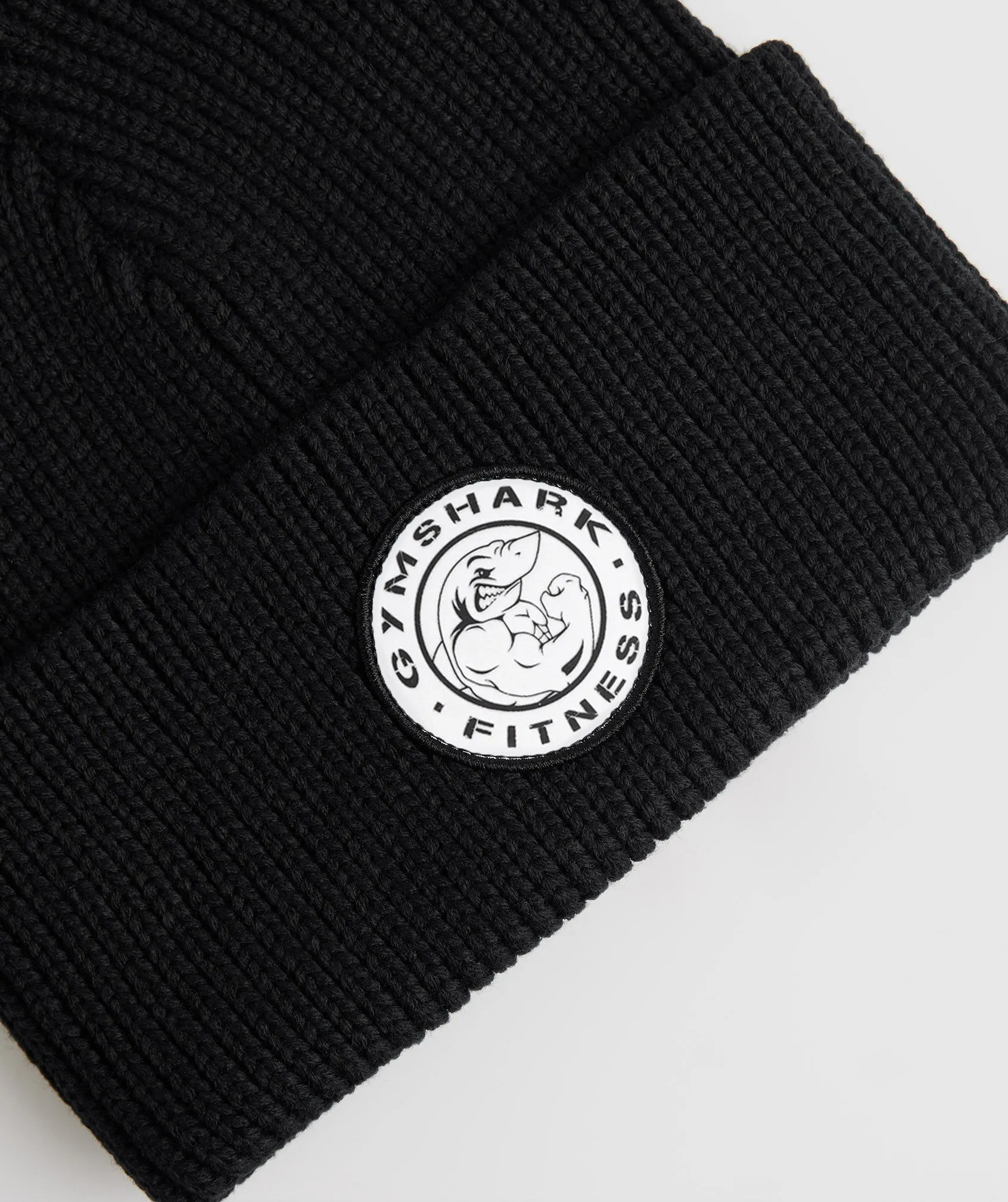 Gymshark Legacy Deep Cuff Beanie - Black