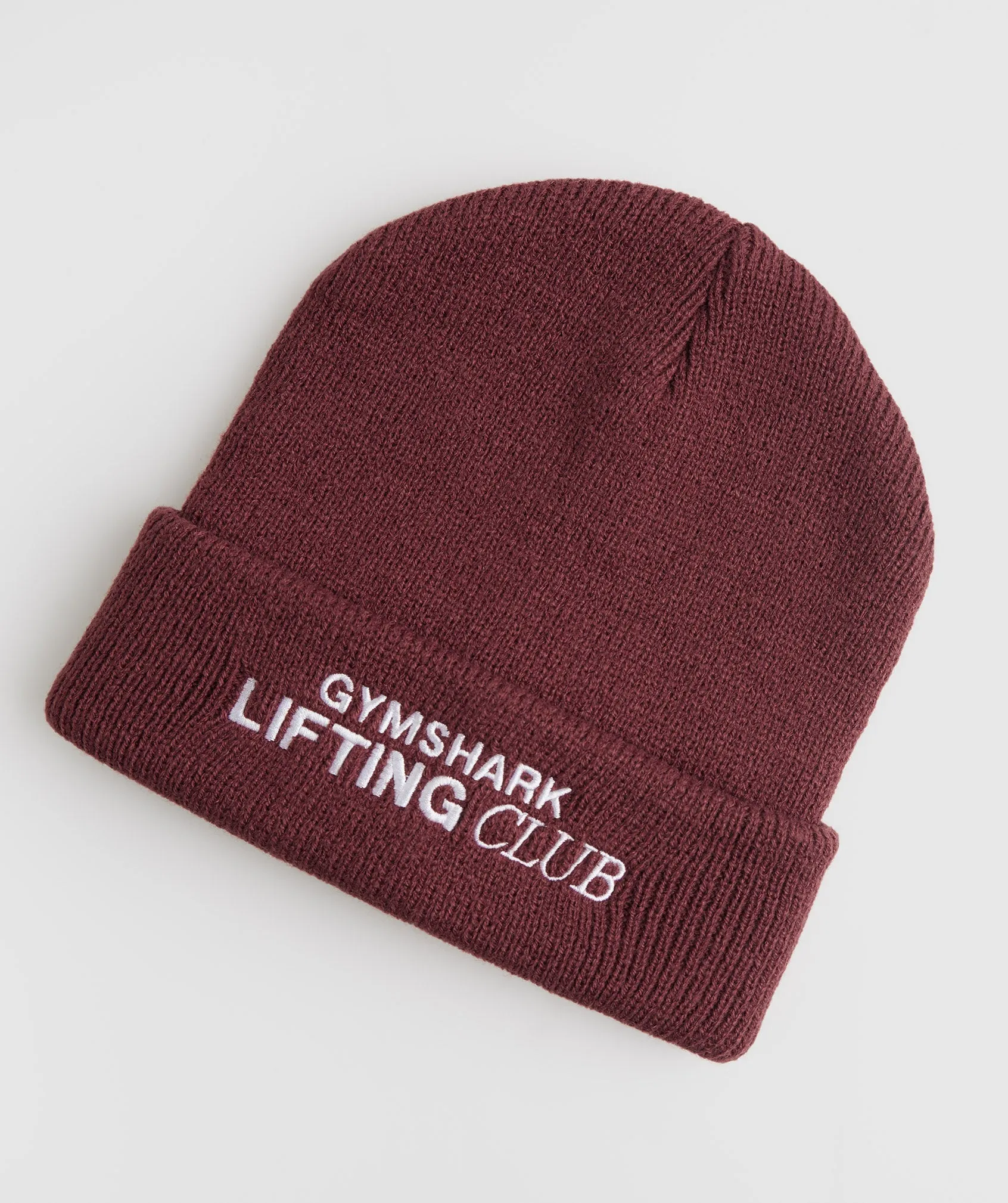 Gymshark Social Club Beanie - Cherry Brown