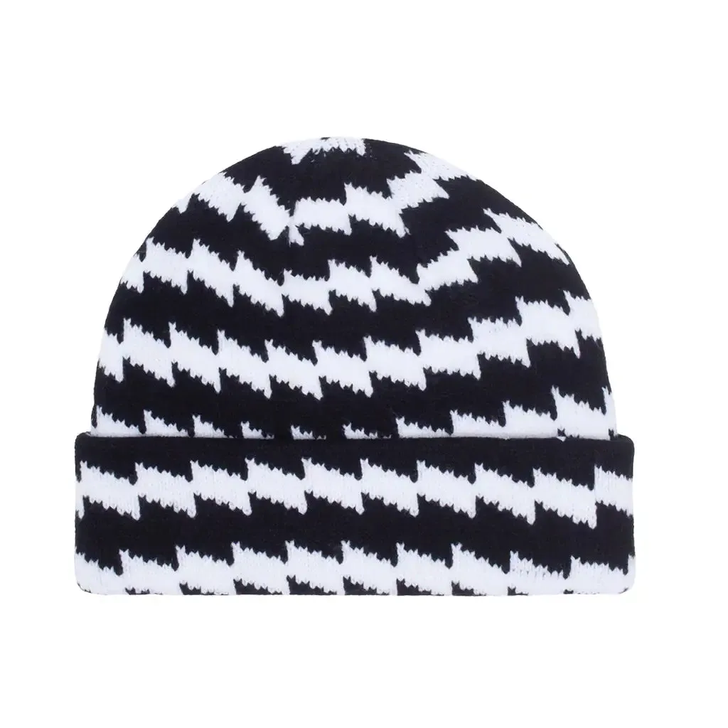 Hockey Stress Beanie Black / Glow in the Dark