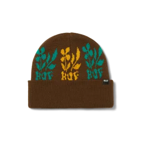 HUF BLOSSOM BEANIE COFFEE