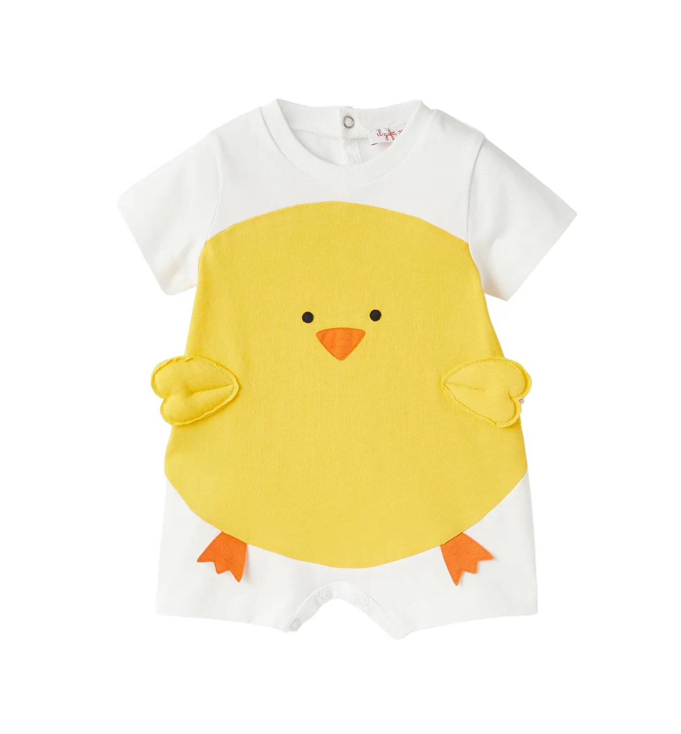 ILG White and Yellow Baby Chick Romper